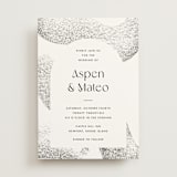 "Forever" - Wedding Invitations in Ink by Blustery August - Front