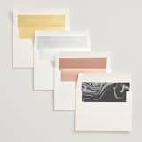 "marbled agate" - Wedding Invitations in Iron by Kimberley Henze - Envelope Liner Options