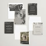 "marbled agate" - Wedding Invitations in Iron by Kimberley Henze - Invitation Suite