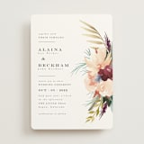 "rustic florals" - Wedding Invitations in Garden by Kate Ahn - Front