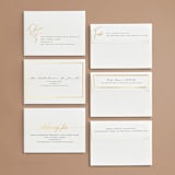 "rustic florals" - Wedding Invitations in Garden by Kate Ahn - Foil Envelopes Available
