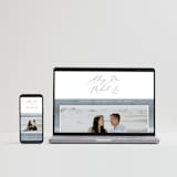 "Romantic Watercolor" - Wedding Invitations in Mist by Sparkvites - FREE Wedding Website