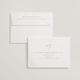 "Ethereal Names" - Wedding Invitations in Plum by Carolyn MacLaren - FREE Recipient Addressing
