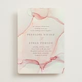 "opalescent" - Wedding Invitations in Chalcedony by Erin Deegan - Front