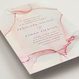 "opalescent" - Wedding Invitations in Chalcedony by Erin Deegan - Close-Up
