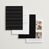 "Coupling" - Wedding Invitations in Cloud by Lauren Chism - Back of Card