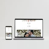 "Wesleyan Hill" - Wedding Invitations in Wildflower by Jennifer Wick - FREE Wedding Website