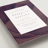 "Petalis" - Wedding Invitations in Velvet by Christie Garcia - Close-Up