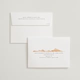 "Sandstone" - Wedding Invitations in Topaz by Erin Deegan - FREE Recipient Addressing
