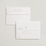 "Mystique" - Wedding Invitations in Ocean by Lisa McLean - FREE Recipient Addressing