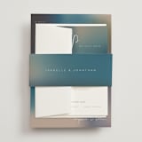"Mystique" - Wedding Invitations in Ocean by Lisa McLean - Assembled
