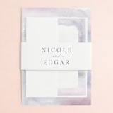 "Lavender fields" - Wedding Invitations in Lavender by Hooray Creative - Assembled