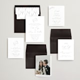 "Essential" - Wedding Invitations in Mist by Design Lotus - Invitation Suite