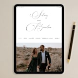 "chloe " - Wedding Invitations in Silk by Kelly Schmidt - FREE Wedding Website