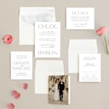 "chloe " - Wedding Invitations in Silk by Kelly Schmidt - Invitation Suite