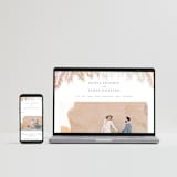 "Painted Leaves" - Wedding Invitations in Coconut by Owl and Toad - FREE Wedding Website