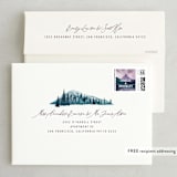 "High" - Wedding Invitations in Agate by Yuliya Evseeva - FREE Recipient Addressing