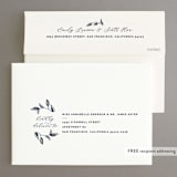 "Forever Intertwined" - Wedding Invitations in Navy by Lindsay Stetson Thompson - FREE Recipient Addressing