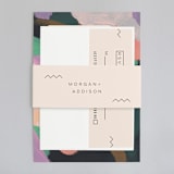 "adagio" - Wedding Invitations in Lilac by Meg Gleason - Assembled