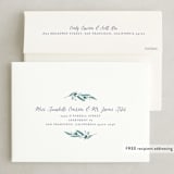 "Big Blooms" - Wedding Invitations in Dew by Grace Kreinbrink - FREE Recipient Addressing