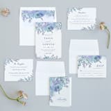 "Big Blooms" - Wedding Invitations in Dew by Grace Kreinbrink - Invitation Suite