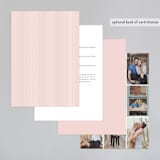 "Pastel Dream" - Wedding Invitations in Lily by Phrosné Barwood - Back of Card