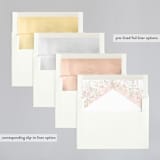 "Pastel Dream" - Wedding Invitations in Lily by Phrosné Barwood - Envelope Liner Options