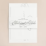 "Timeless Elegance" - Wedding Invitations in Black Night by AK Graphics - Assembled