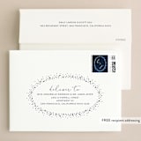 "tiny dots" - Wedding Invitations in Sapphire by Erin Deegan - FREE Recipient Addressing