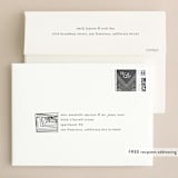 "Art Deco Frame" - Wedding Invitations in Coal by Caitlin Mac - FREE Recipient Addressing