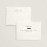 "Into the Woods" - Wedding Invitations in Forest by Elly - FREE Recipient Addressing