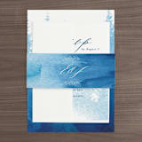 "misty forest" - Wedding Invitations in Navy by Ariel Rutland - Assembled