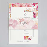 "Spring Garden" - Wedding Invitations in Petal by Grace Kreinbrink - Assembled