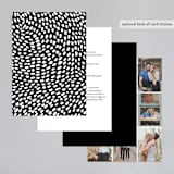 "Museum quality" - Wedding Invitations in Teal by Jennifer Wick - Back of Card