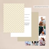 "Rustic Ranch" - Wedding Invitations in Champagne by Griffinbell Paper Co. - Back of Card