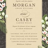 "Rustic Ranch" - Wedding Invitations in Champagne by Griffinbell Paper Co. - Close-Up