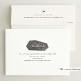 "love is strong" - Wedding Invitations in Onyx by Aspacia Kusulas - FREE Recipient Addressing