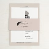 "love is strong" - Wedding Invitations in Onyx by Aspacia Kusulas - Assembled