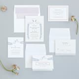 "cicogne" - Wedding Invitations in Cornflower by chocomocacino - Invitation Suite