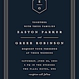 "Next Adventure" - Wedding Invitations in Navy by Stacey Meacham - Close-Up
