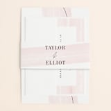 "Effervescent" - Wedding Invitations in Blush by Kristie Kern - Assembled