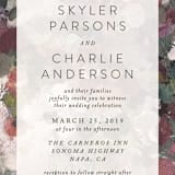"Gardener's Palette" - Wedding Invitations in Garden by Phrosné Barwood - Close-Up