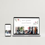 "Spring Wildflowers" - Wedding Invitations in Floral by Mere Paper - FREE Wedding Website