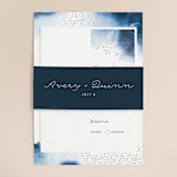 "Watercolor Dots" - Wedding Invitations in Agate by Maria Hilas-Louie - Assembled