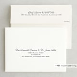 "Flawless" - Wedding Invitations in Midnight by Kimberly FitzSimons - FREE Recipient Addressing