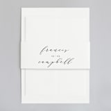 "Simple Elegance" - Wedding Invitations in Tuxedo by Phrosné Barwood - Assembled