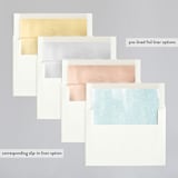 "Of the Sea" - Wedding Invitations in Sea by Shirley Lin Schneider - Envelope Liner Options