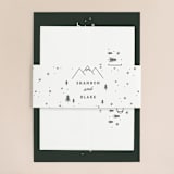 "Adventurous" - Wedding Invitations in Forest by Sarah Brown - Assembled