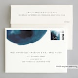 "Inked" - Wedding Invitations in Deep Sea by Phrosné Barwood - FREE Recipient Addressing