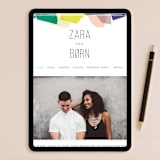 "Gemstones" - Wedding Invitations in Jewel by Lori Wemple - FREE Wedding Website